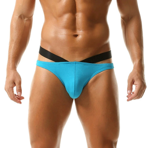 Panteazy V-Strap Frenchie – Bold Blue Edition