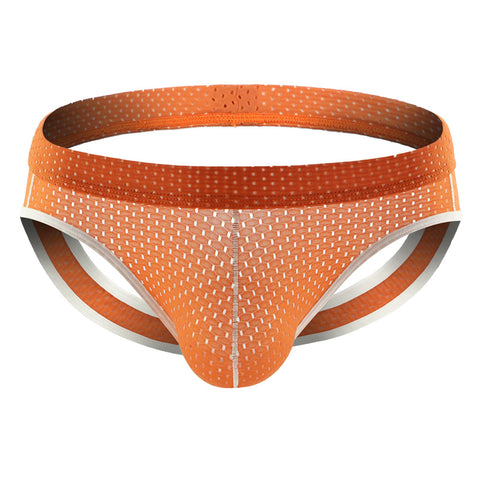 Panteazy's Men's Mesh Hole Breathable Jockstrap Underwear