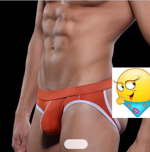 Panteazy's Men's Mesh Hole Breathable Jockstrap Underwear