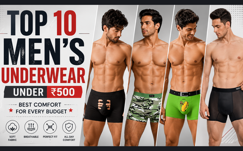 Top 10 Men's Underwear Under Rs 500 in India