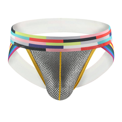 Panteazy's Men's Shiny Crotch Fashion Jockstrap Underwear Gift Undergarments
