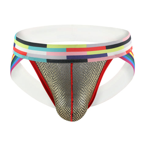Panteazy's Men's Shiny Crotch Fashion Jockstrap Underwear Gift Undergarments