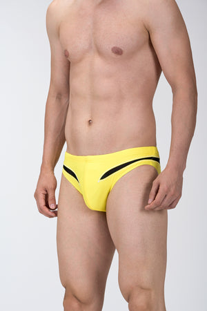 Men's Low-Rise Mesh Briefs | Breathable Front Cutout Underwear