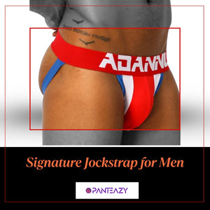 Men's signature performance jockstrap athletic support sports training daily wear