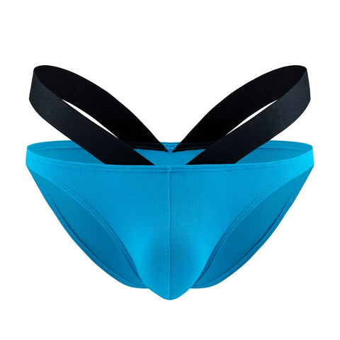 Panteazy V-Strap Frenchie – Bold Blue Edition