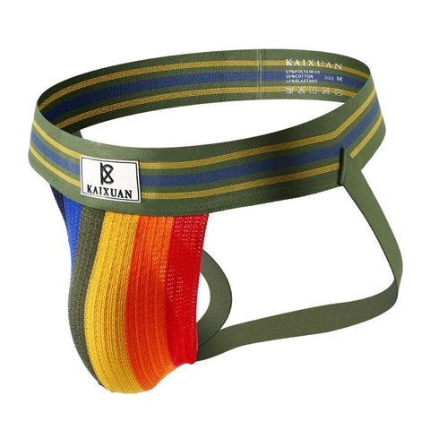 Panteazy Pride Edition Jockstrap – Athletic Style with Vibrant Colors