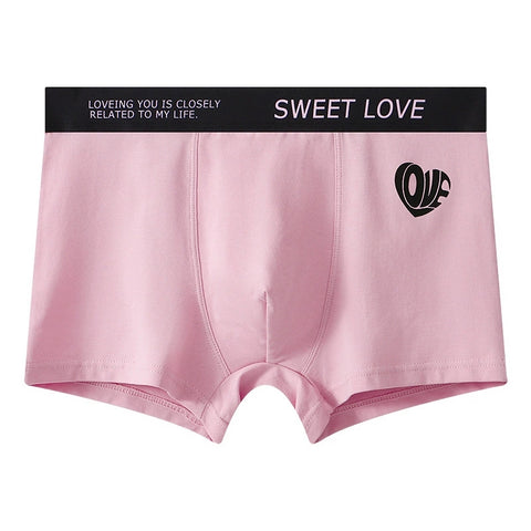PANTEAZY Sweet Love Matching Couple Underwear Set – Cotton Spandex Comfort for Him & Her