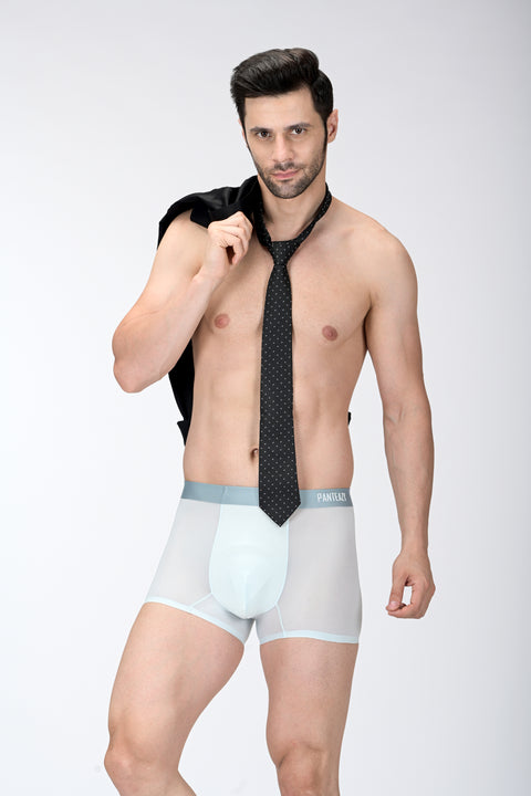 Pack Of 3 - Panteazy's Menswear Basic Solid super soft nylon underwear with Bonded details