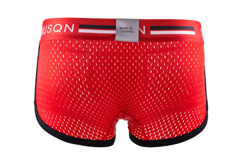 Panteazy's Poly Spandex Contrast Piping Short Length Menswear Briefs Undergarments for Men - Comfortable Fit