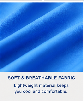 Men's Athletic Cotton Briefs | Blue & Coral Comfortable Underwear