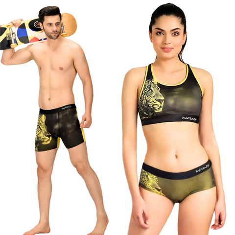 Panteazy's couplewear swimwear set