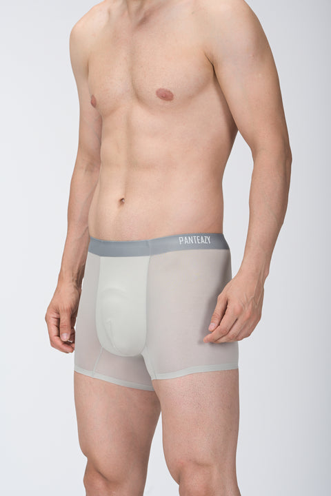 Pack Of 3 - Panteazy's Menswear Basic Solid super soft nylon underwear with Bonded details