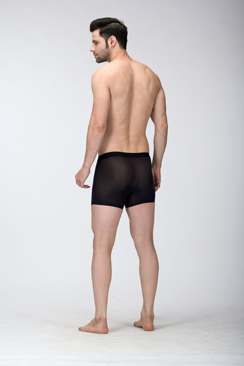 Pack Of 3 - Panteazy's Menswear Basic Solid super soft nylon underwear with Bonded details