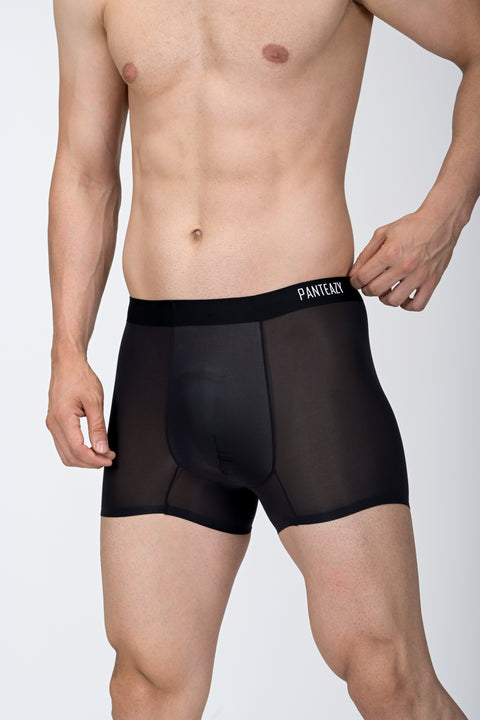 Pack Of 3 - Panteazy's Menswear Basic Solid super soft nylon underwear with Bonded details