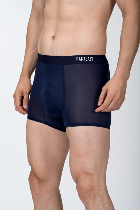 Pack Of 3 - Panteazy's Menswear Basic Solid super soft nylon underwear with Bonded details