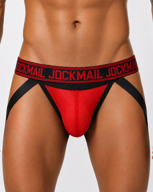 Men's Athletic Mesh Jockstrap | Breathable Performance Support Underwear