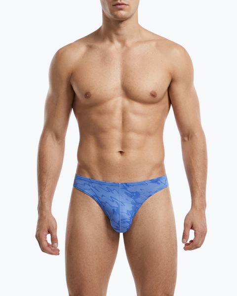 Men's Printed G-String Thong - Express Your Style with Lightweight Comfort