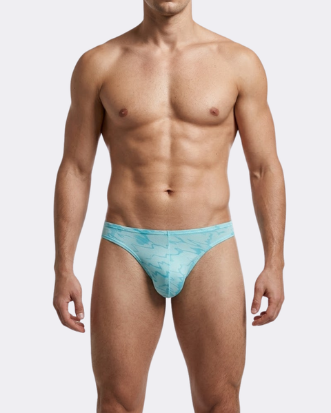 Men's Printed G-String Thong - Express Your Style with Lightweight Comfort