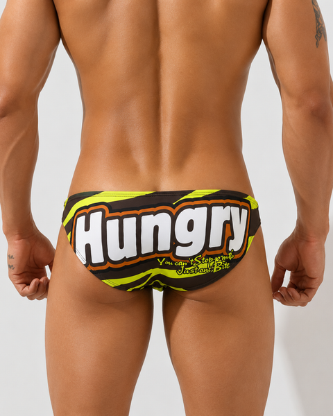 Panteazy's Men Back Design Printed Briefs Frenchie Underwear