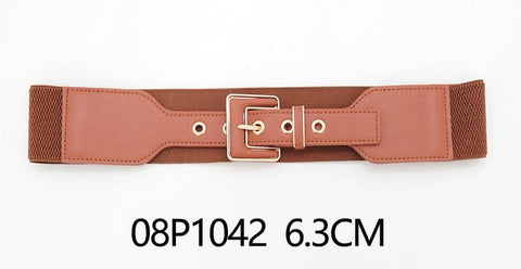 High Fashion Premium Women Belts for Club and Party Dresses (WideBack Elastic -08P1042)
