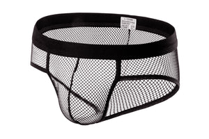 Panteazy's Men's See Through Mesh Frenchie Brief Underwear