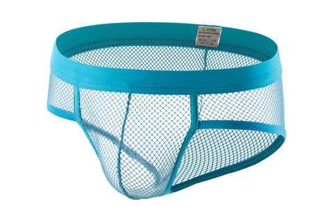 Panteazy's Men's See through Mesh Frenchie Brief Underwear