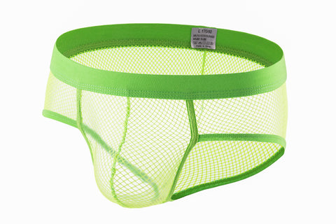 Panteazy's Men's See through Mesh Frenchie Brief Underwear