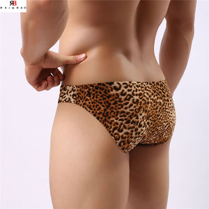 Panteazy's Men's Leopard print Frenchie Brief Underwear