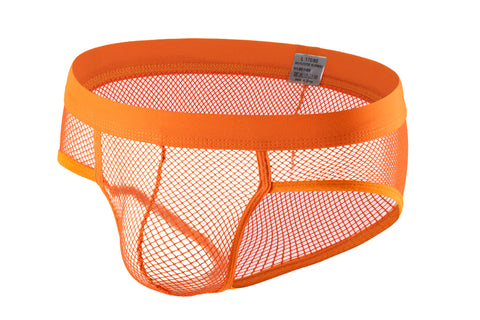 Panteazy's Men's See through Mesh Frenchie Brief Underwear