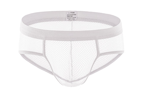 Panteazy's Men's See through Mesh Frenchie Brief Underwear