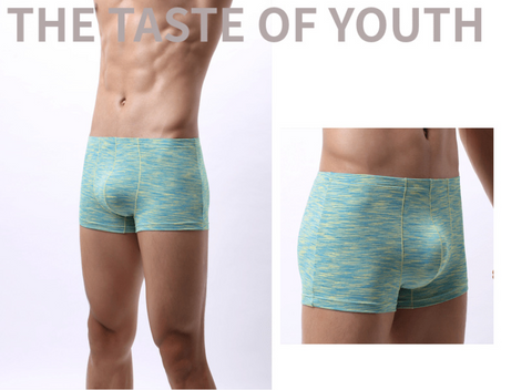 Panteazy's Stretch Comfortable Menswear Dailywear Brief Boxer Short - Soft Melange Look Menswear