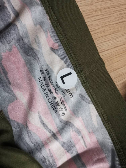Panteazy's Military Print Menswear Brief Boxer Shorts -Soft Modal Spandex Stretch Menswear Undergarment Underwear